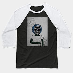 FemaleMask NFT with StreetEye Color and FreakSkin Color - Unnamed Baseball T-Shirt